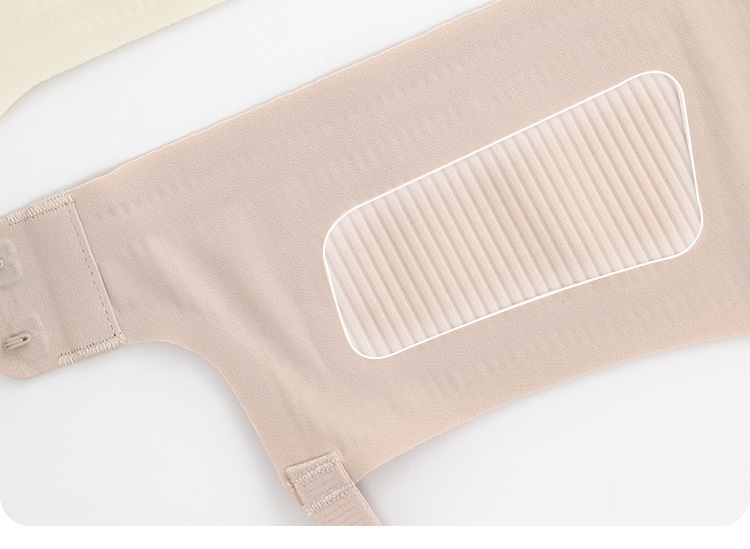 Soft support jelly strip seamless sexy bra for women, thin and small chest, gathering to look smaller, comfortable bra without steel rings, summer pic 28