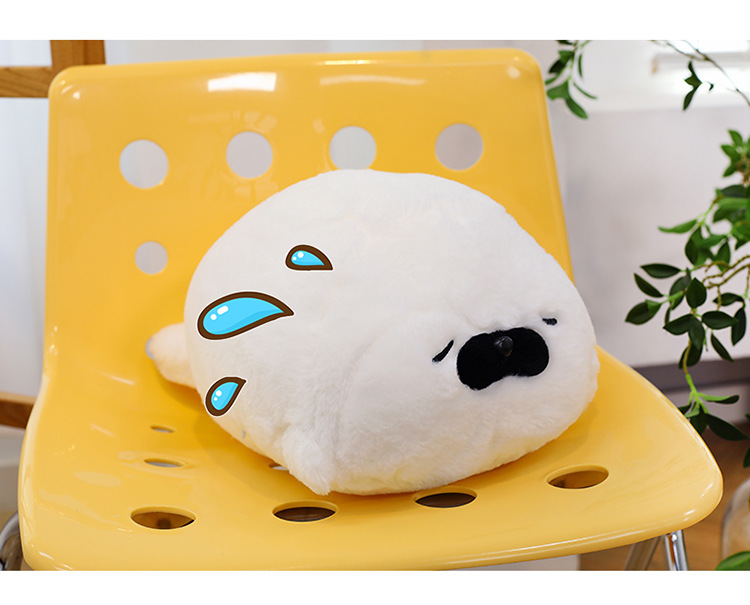 可爱软萌海豹毛绒玩具抱着睡海獭玩偶公仔情人节儿童创意礼物女生详情26