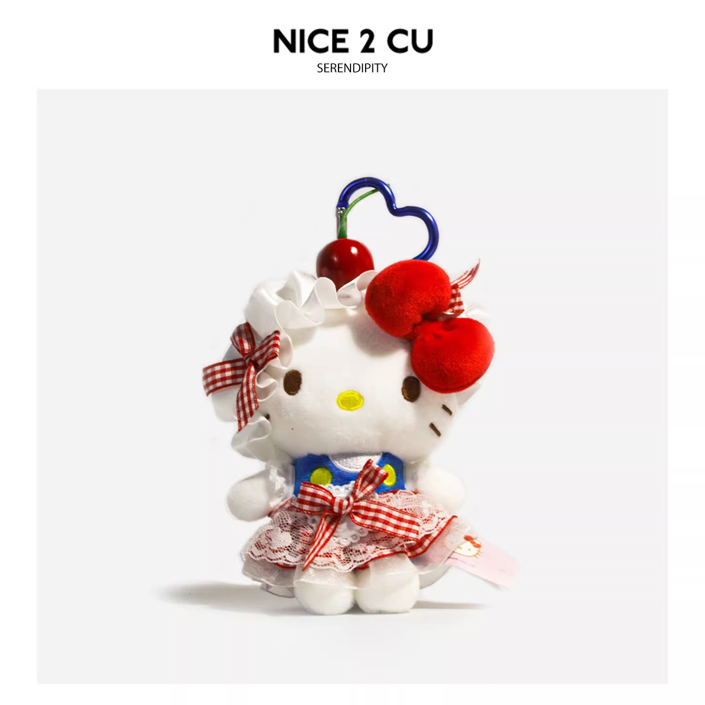 正版可爱hellokitty包包挂件毛绒公仔玩偶书包挂饰哈喽KT猫送礼物详情5
