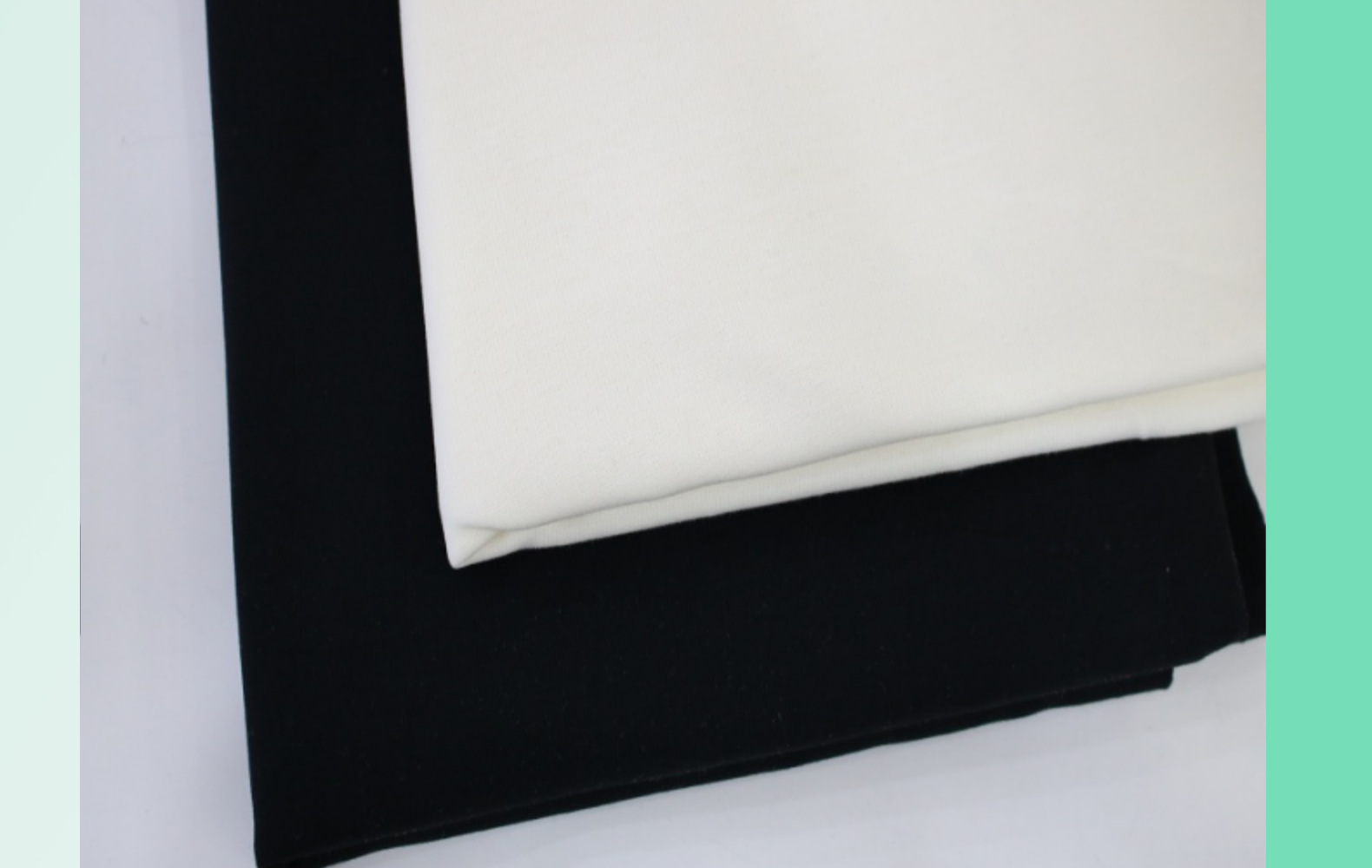 Direct sales of in-stock knitted fabrics, skin-friendly double-sided fabric, fine cotton nylon low-elasticity sports and home use fabric, other knitted fabrics pic 2