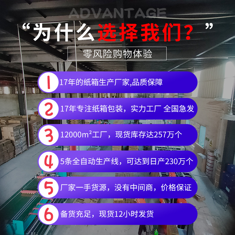 货架分类箱现货五层特硬斜口纸箱库位盒电商仓储分拣收纳箱批发详情3