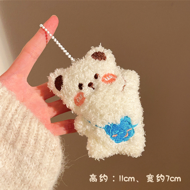 地推摆摊小礼品卡通毛绒公仔挂件百搭钥匙扣挂坠少女包包玩偶挂饰详情6