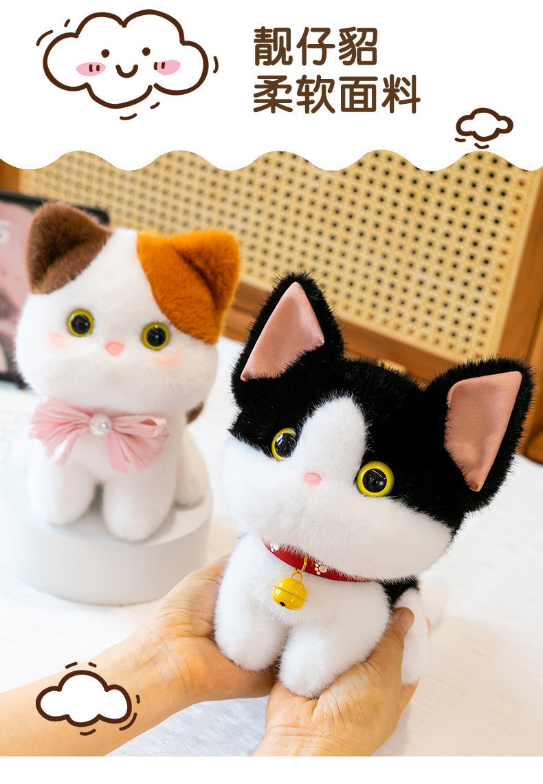 Scented table with small dolls, animal plush toys, toy dolls, computer decorative items, cats, rabbits and penguins pic 8