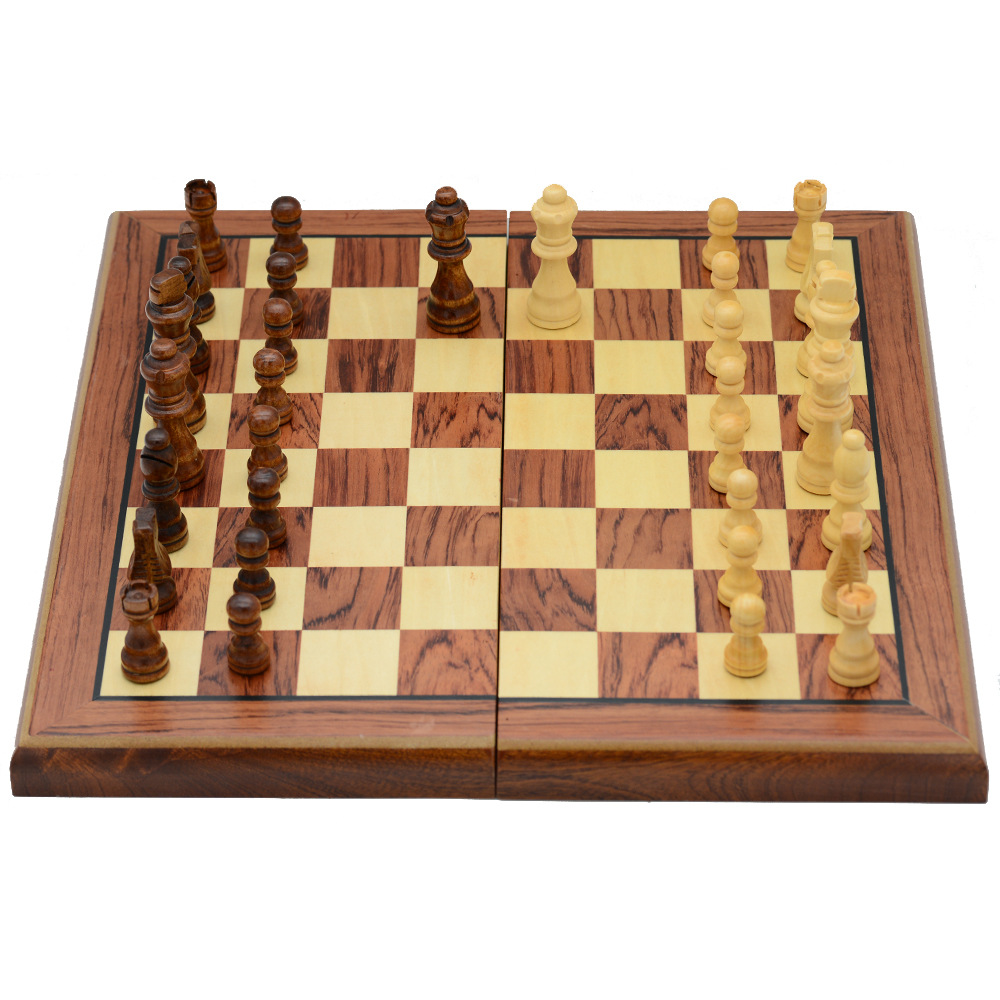 跨境沙比利磁吸国际象棋39CM益智棋牌桌游玩具亲子互动游戏双后详情11