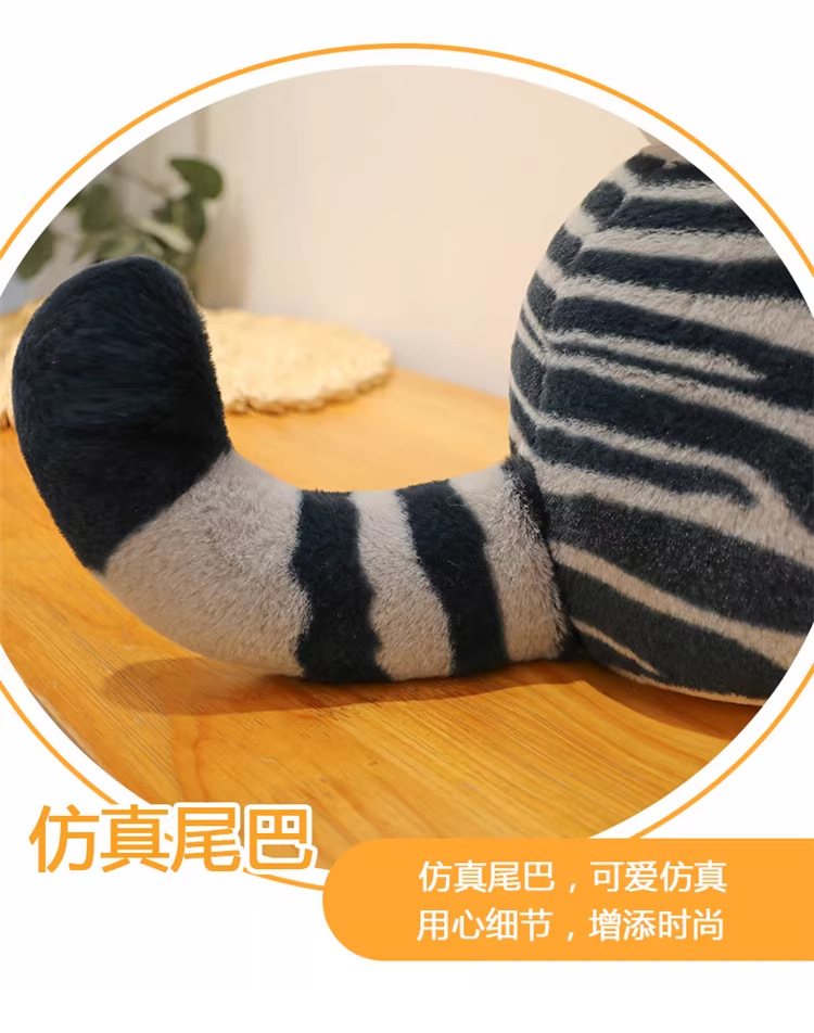 正版起司猫毛绒玩具公仔可爱卡通小猫咪安抚哄睡玩偶生日礼物批发详情9