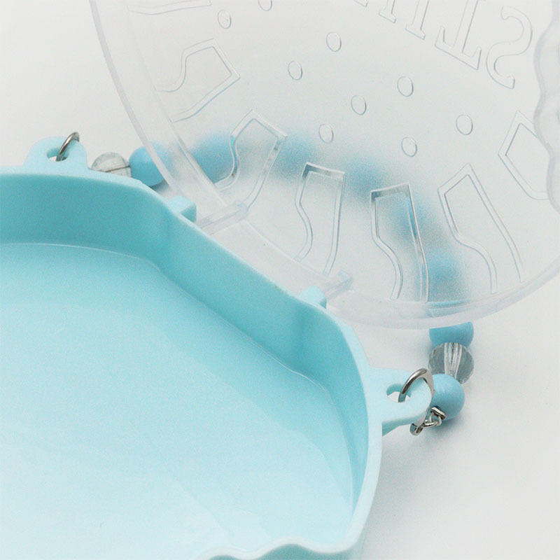 方圆收纳盒大号串珠卡通奶茶杯饼干收纳盒整理塑料盒工厂直营详情4