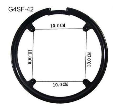Mountain bike chainring guard, protective cover, chainring cover, plastic guard, four-hole chainring cover, multi-specification protective cover pic 41