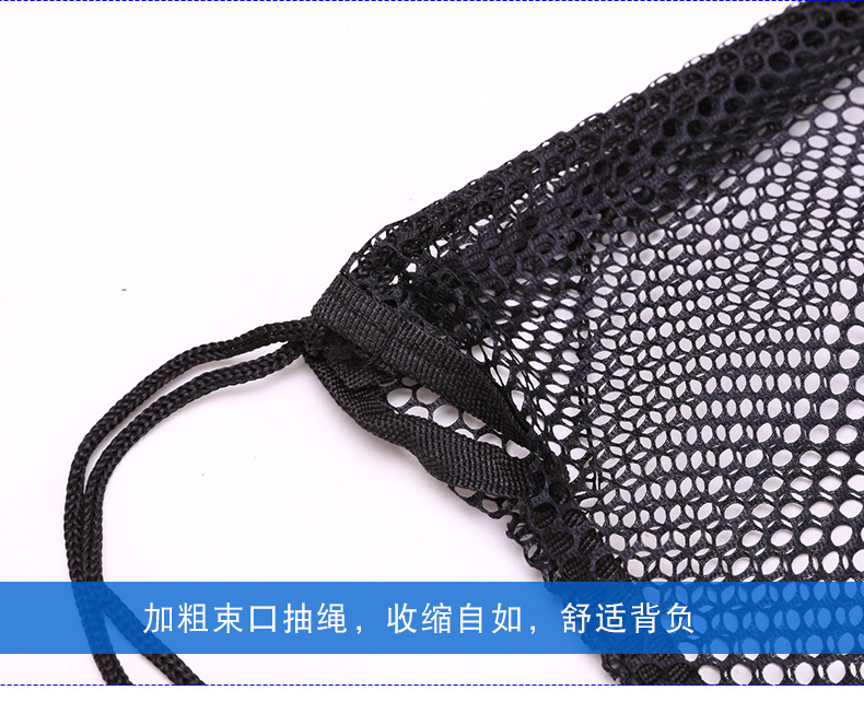 大号足球袋篮球网兜球包帆布篮球包篮球袋足球运动包收纳加厚型详情24