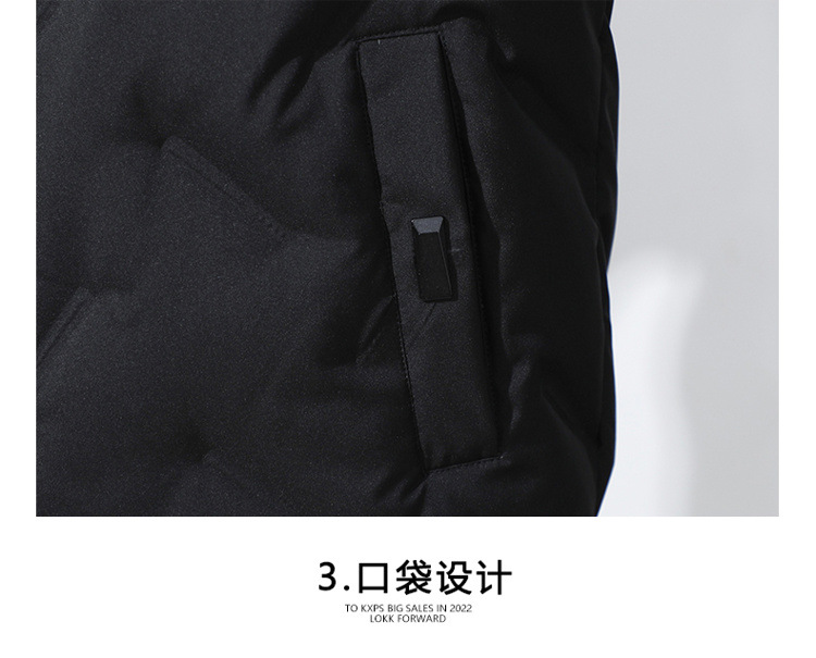 羽绒服男2025冬季新款短款加绒加厚轻薄韩版潮流男士立领外套批发详情29