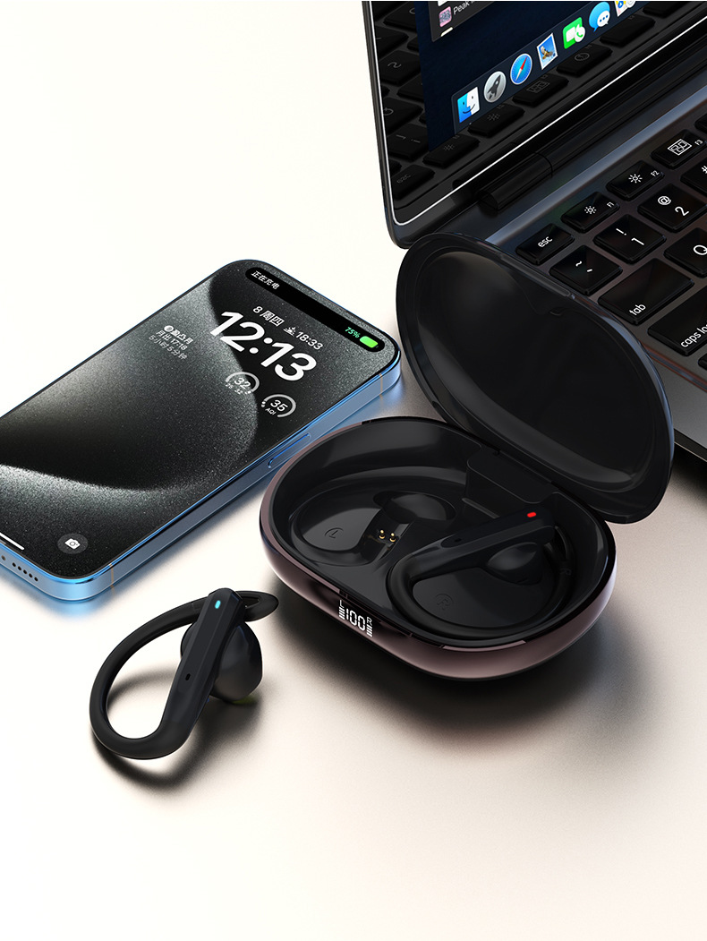 Новые однозвучные наушники bluetooth ows с полуфронтовым подвешиванием, высокой акустической массой в полных слуховых конвейерах pic 17
