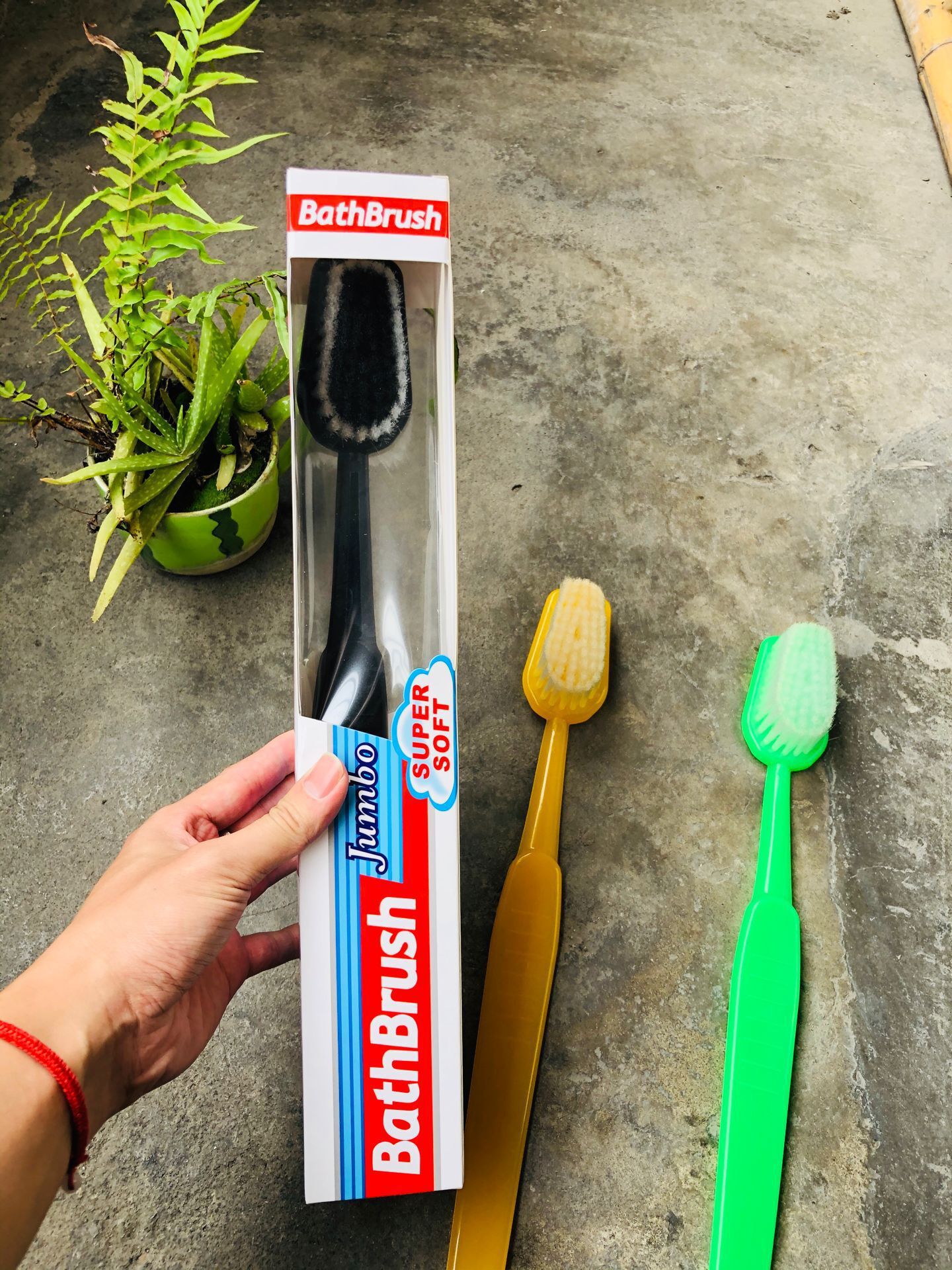 Large toothbrush, big toothbrush, scrubbing brush, bathing brush, cleaning brush, hotel long-handled massage, back rubbing, bath brush, bath brush pic 12