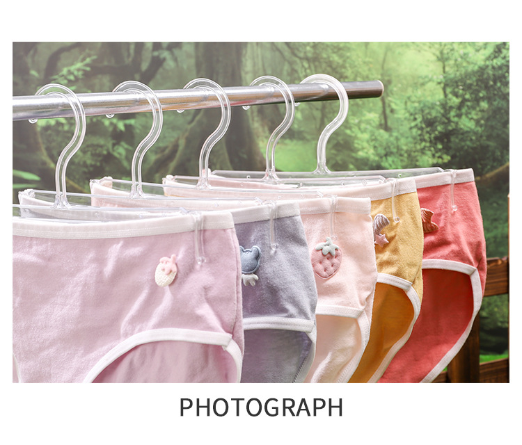 Underwear hanger accessories, underwear display rack, transparent plastic multi-tooth display multi-functional hanger for clothing stores pic 7