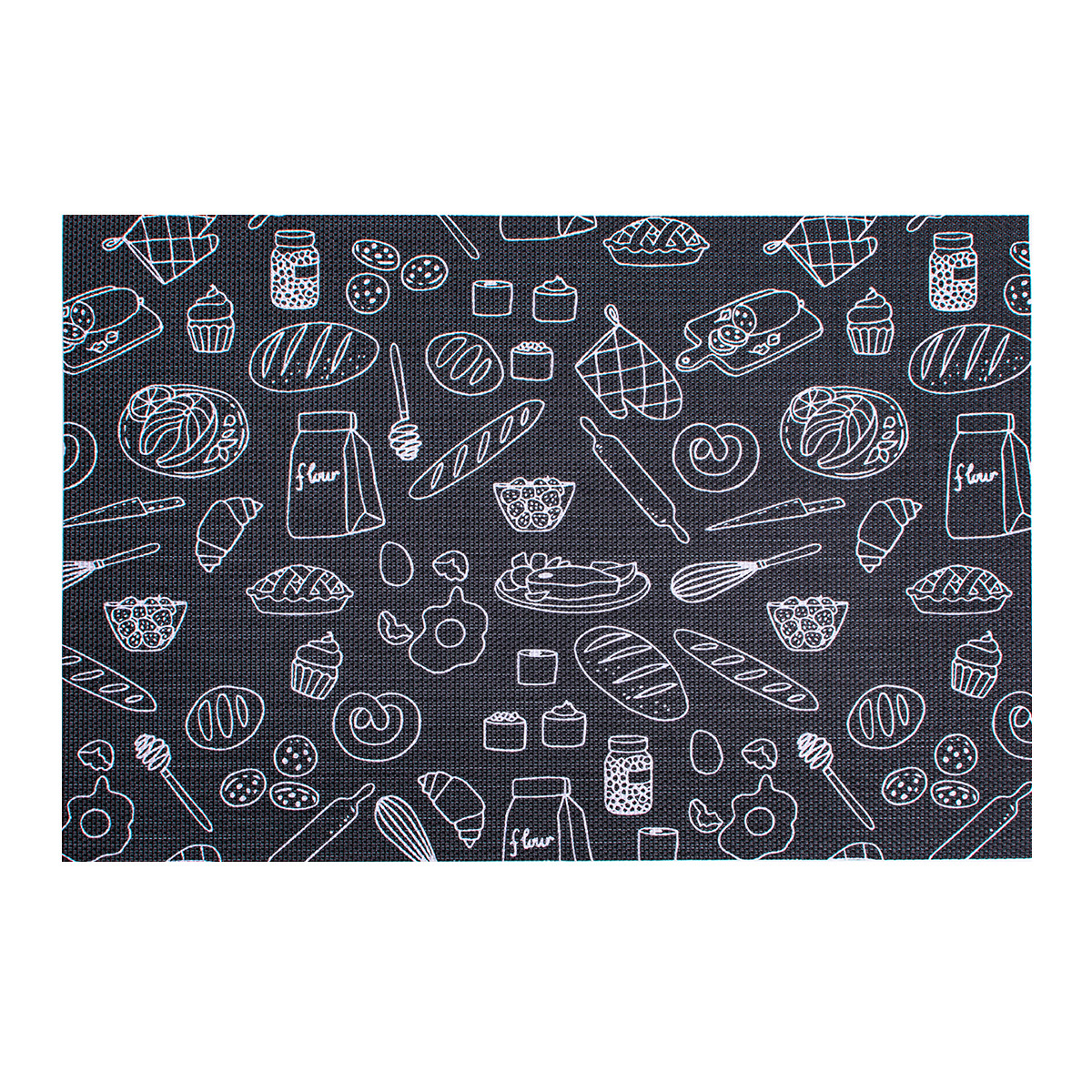 新品圣诞节餐具垫印花皮革餐垫餐厅餐桌隔热垫防水防油防烫垫杯垫详情17