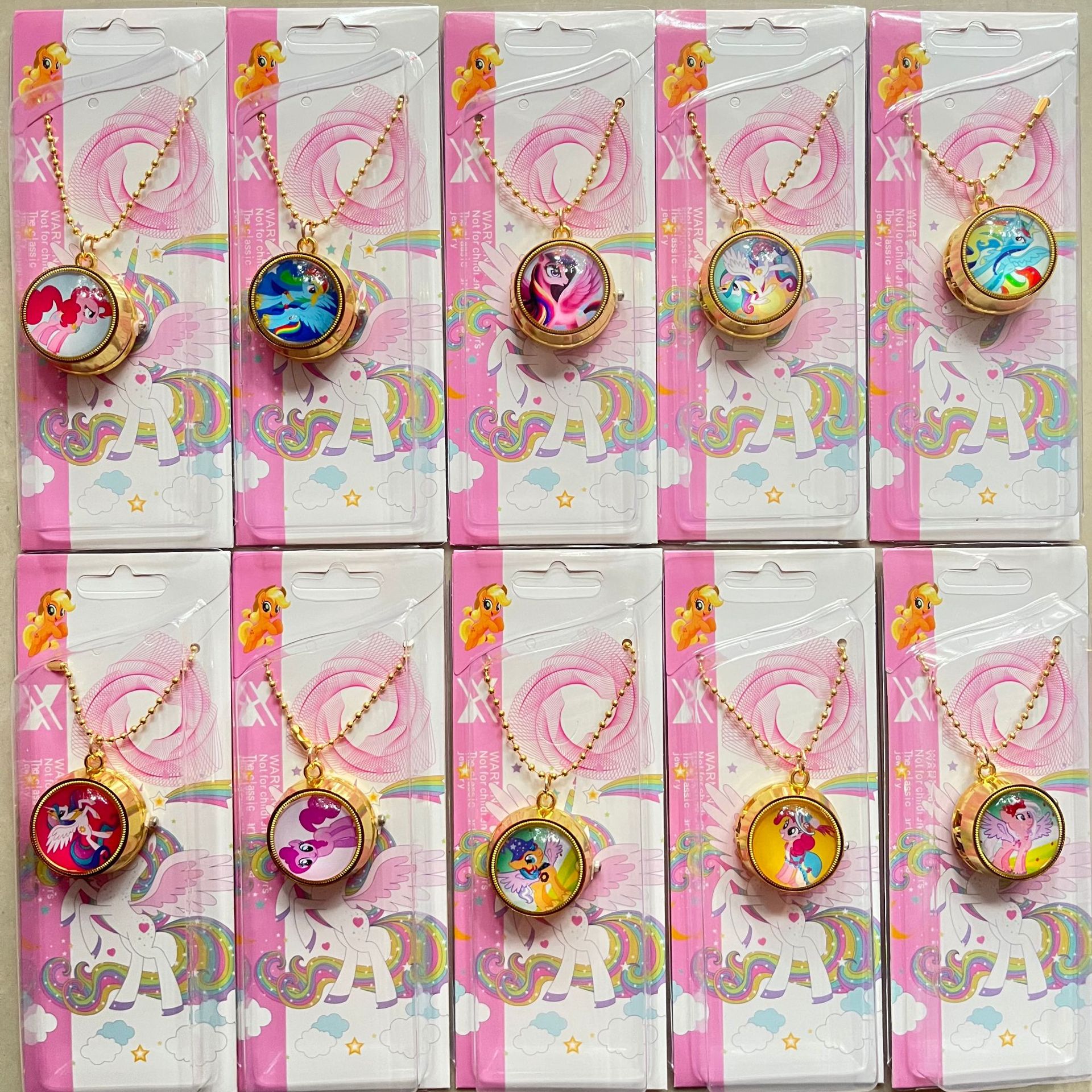 Nezha 2 movie pocket watch, cartoon top spinning hanging watch, children, students, boys and girls necklace watch, surrounding tourist attractions pic 22