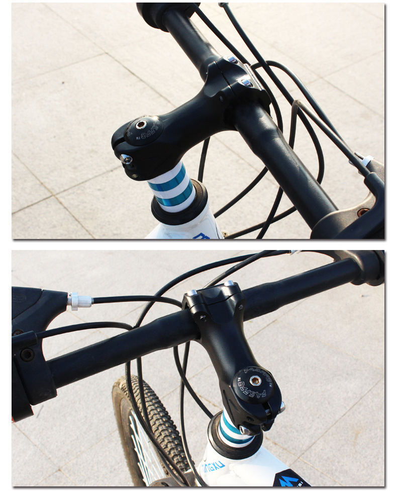 Mountain bike handlebar stand aluminum alloy handlebar head short and long 28.6 handlebar stand pipe road bike modification height increase accessories pic 23