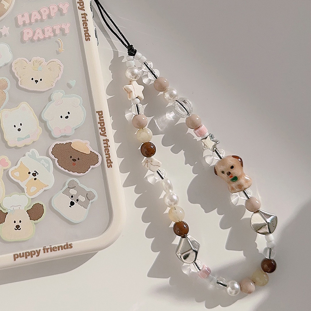 链条手机壳挂绳适用苹果/华为便携手腕带绳个性ins风甜酷挂件详情7