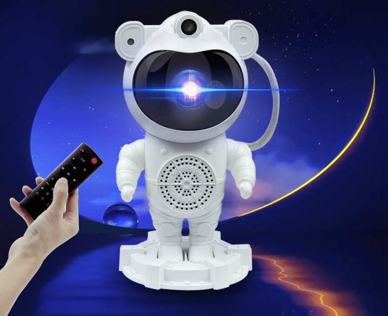 跨境爆款宇航员星空投影灯USB满天星氛围灯太空人摆件星空灯详情5
