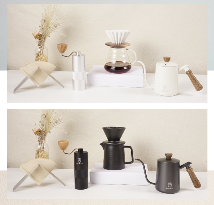 Household coffee filter paper V60, filter cup, drip type conical fiber original pulp bleached filter paper, cake cup pic 9