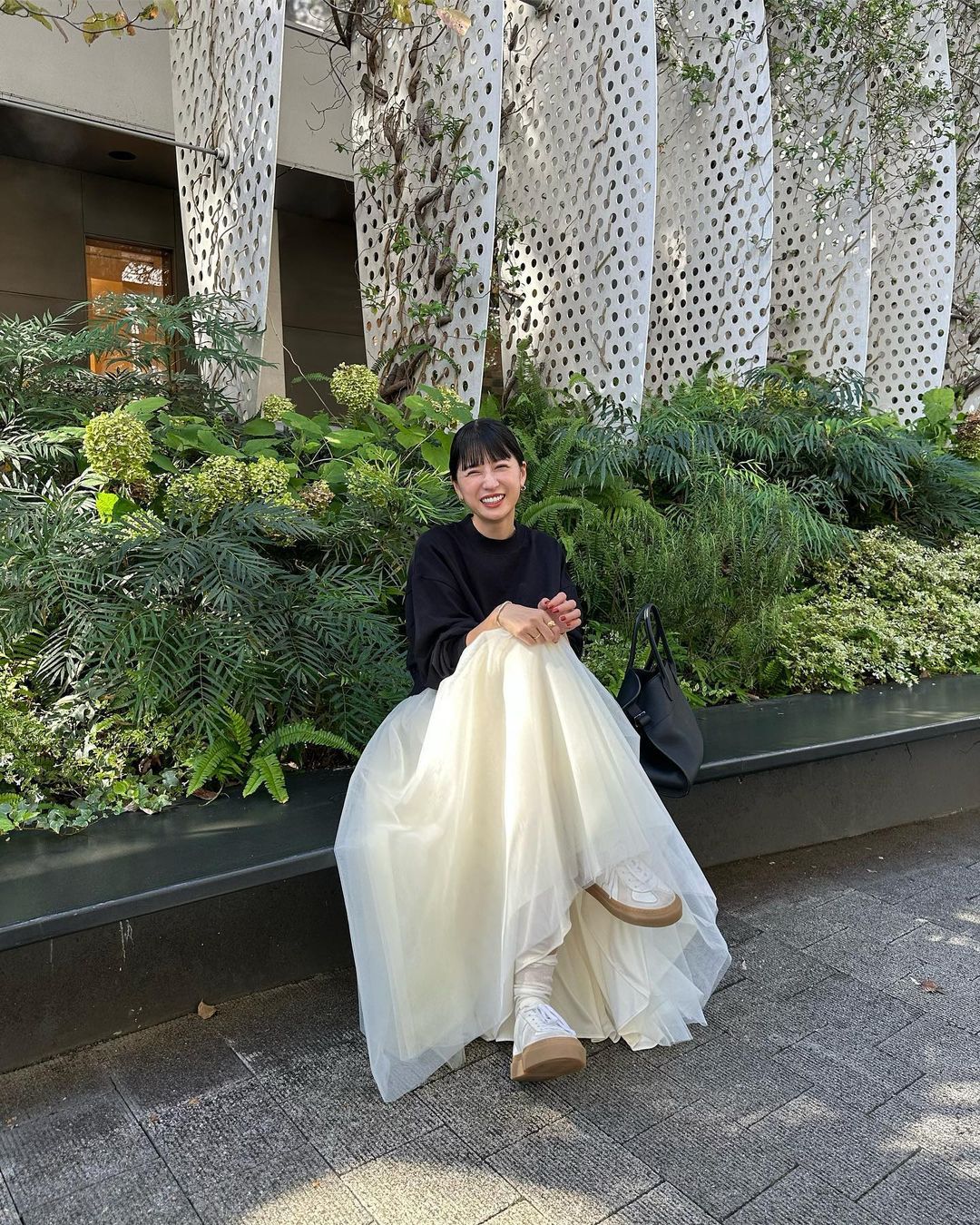 乾鹤春夏新款日系复古休闲网纱多层时髦半身裙休闲显瘦高腰长裙详情3