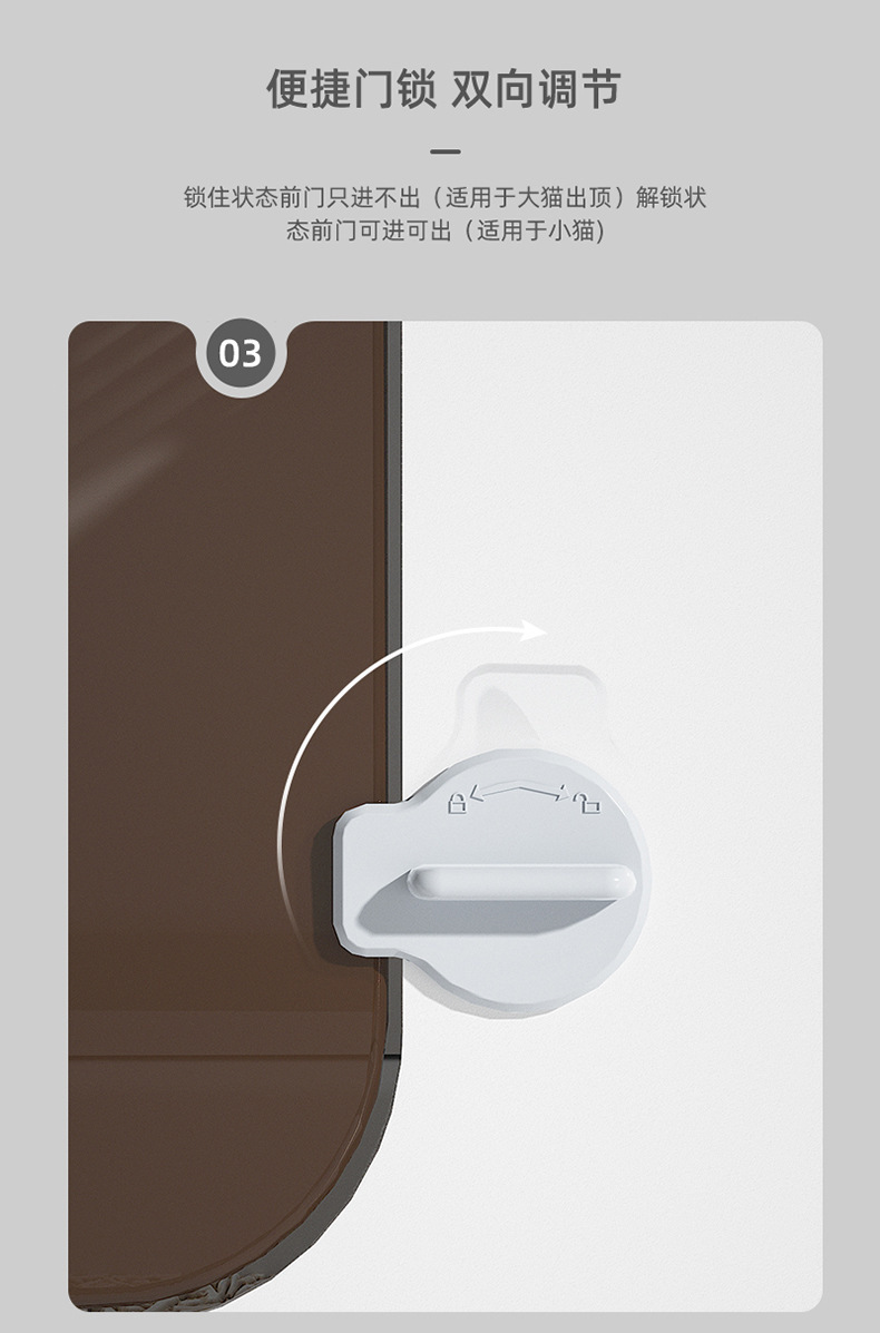 新款智能除臭猫厕所超大号顶入式防外溅抽屉全封闭特大猫砂盆跨境详情15