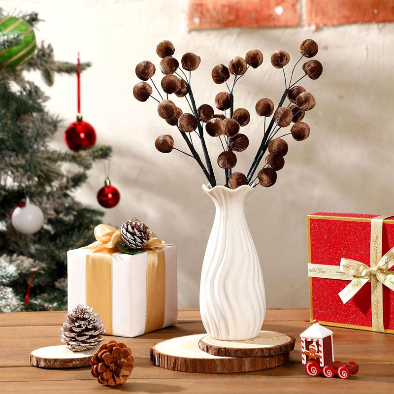 Merry Christmas! New velvet sphere ball paddle Christmas tree decoration Christmas tree wreath decoration factory store pic 7