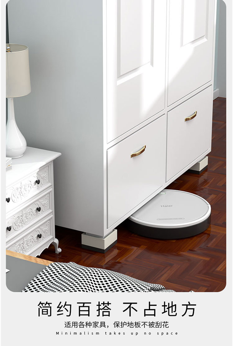 Factory direct sales of furniture foot pads, height-increasing cabinets, coffee tables, silicone moisture-proof table feet, bed feet, silent silicone table feet pic 5