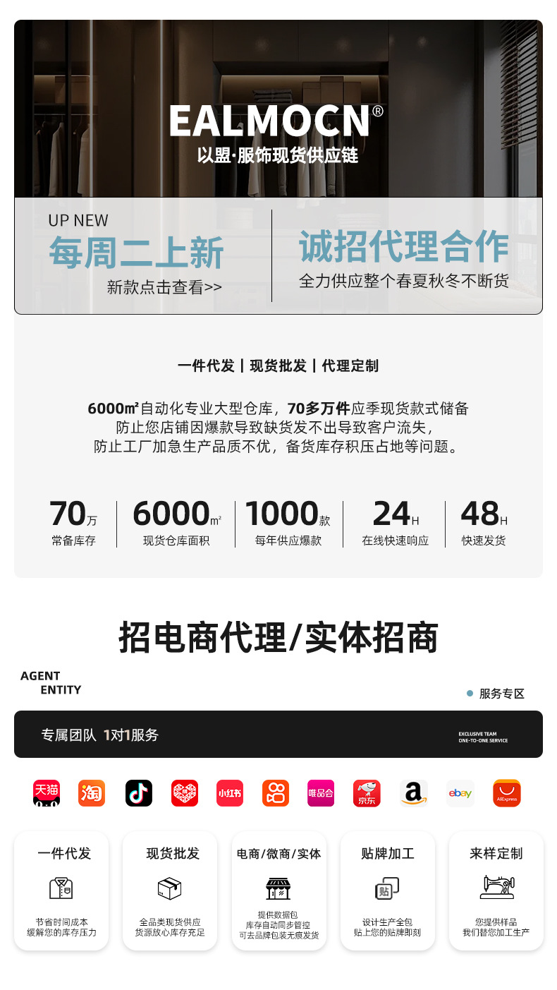 新款印花刺绣男士短袖t恤重磅潮牌男装轻奢高级感纯色体恤上衣男详情1