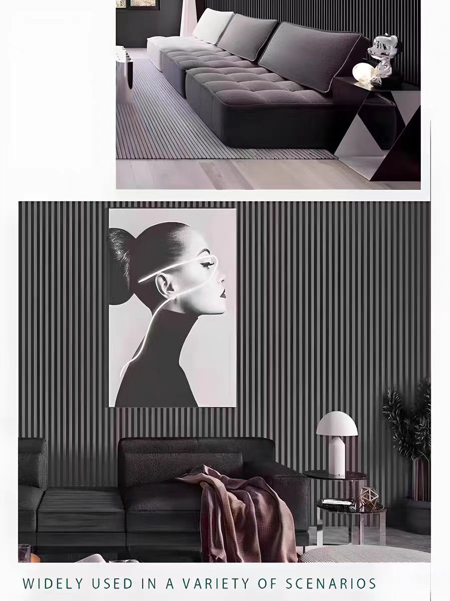 竹木纤维格栅板150长城板背景墙护墙板装饰板格栅详情12