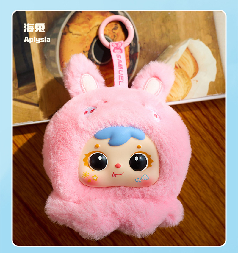 可爱萌宠三小毛(Samuel）海底总动员毛绒挂件盲盒创意女生包配饰详情24