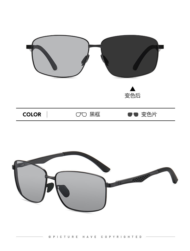 新款偏光出游驾驶遮阳墨镜1065欧美百搭男士时尚炫彩太阳眼镜批发详情16