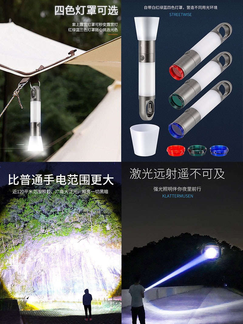 Многофункциональная горелка H20 lightning lightning COB с боковой лампой lightning cob pic 12