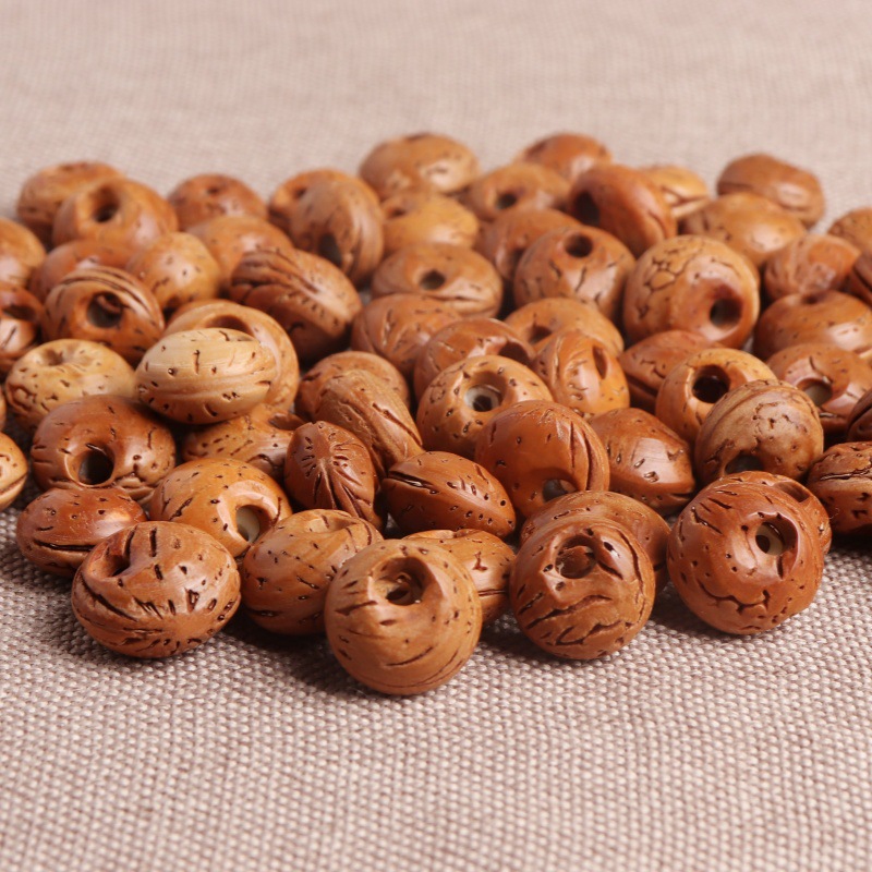 玲珑阁桃核 龙纹桃核 diy桃篮子 花边桃蓝摇篮桃篮儿童手链详情22