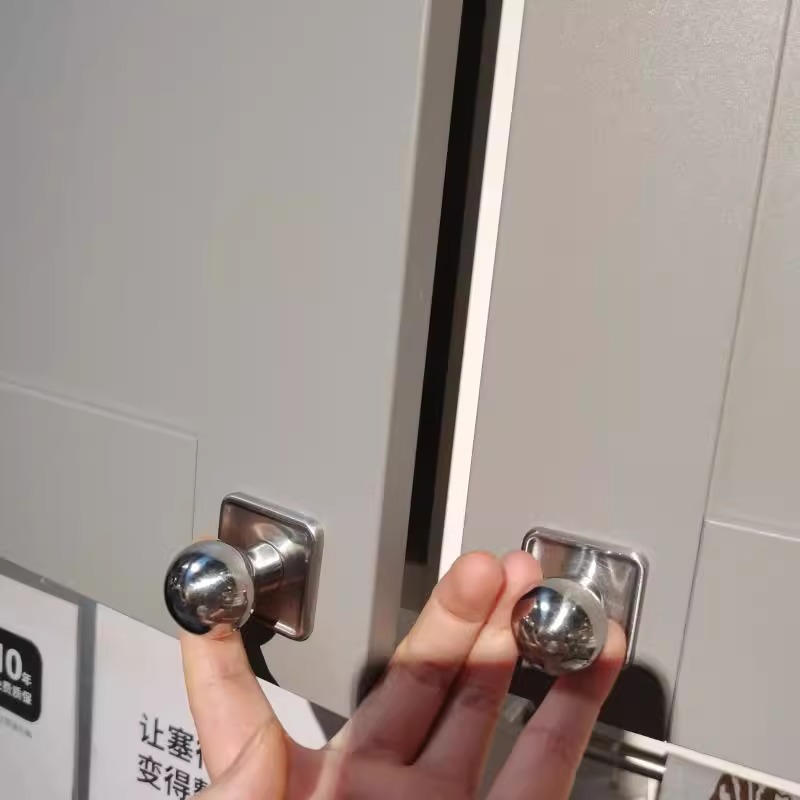 美式风格银色高端门把手现代简约轻奢抽屉衣柜鞋柜橱柜家具小拉手详情11