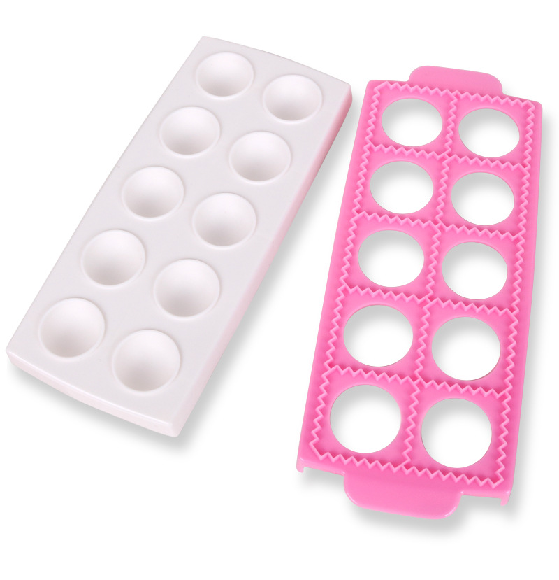 10PC square Italian dumpling molds, fondant cake decorations, new DIY baking tools pic 24
