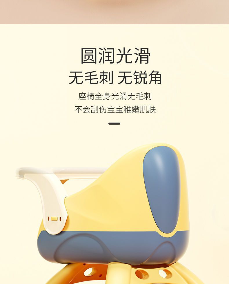 宝宝吃饭桌餐椅多功能凳子婴儿童椅子家用塑料靠背座椅叫叫小板凳详情5