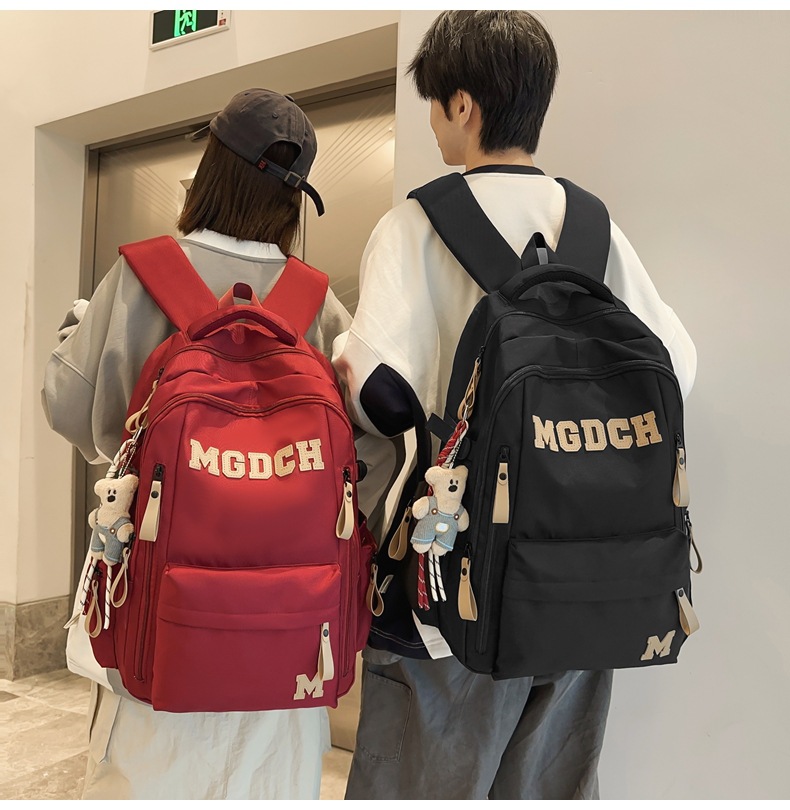 大容量多层书包初中生男女高中生双肩包减负护脊超轻便电脑背包详情19