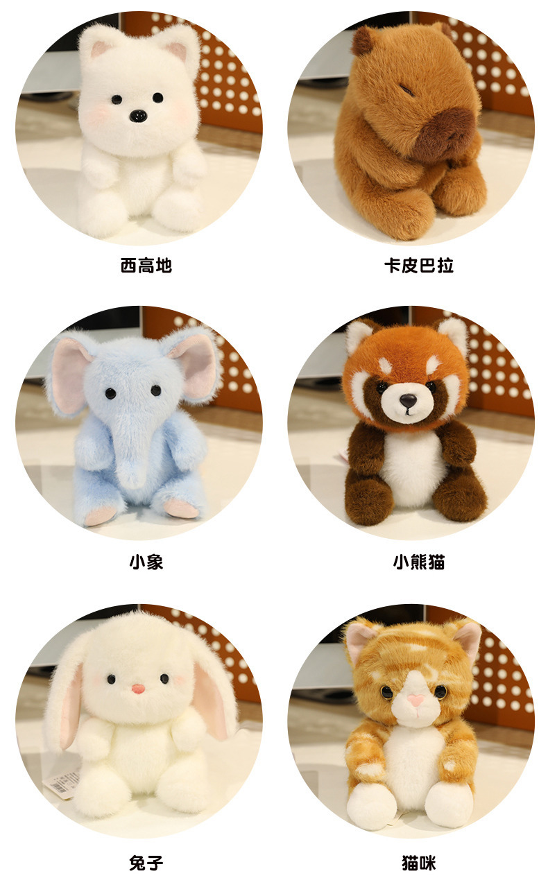 Q-cute palm treasure desk companion doll, adorable plush toy doll, study companion, birthday gift for girls pic 4