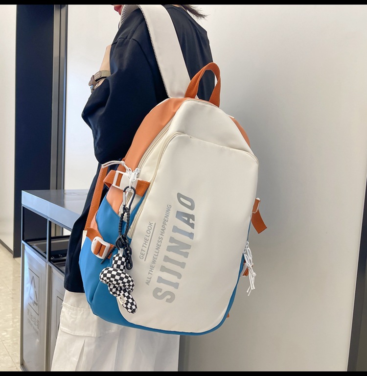 日系ins学院风中学生书包女生时尚耐磨电脑背包韩版大容量双肩包详情11