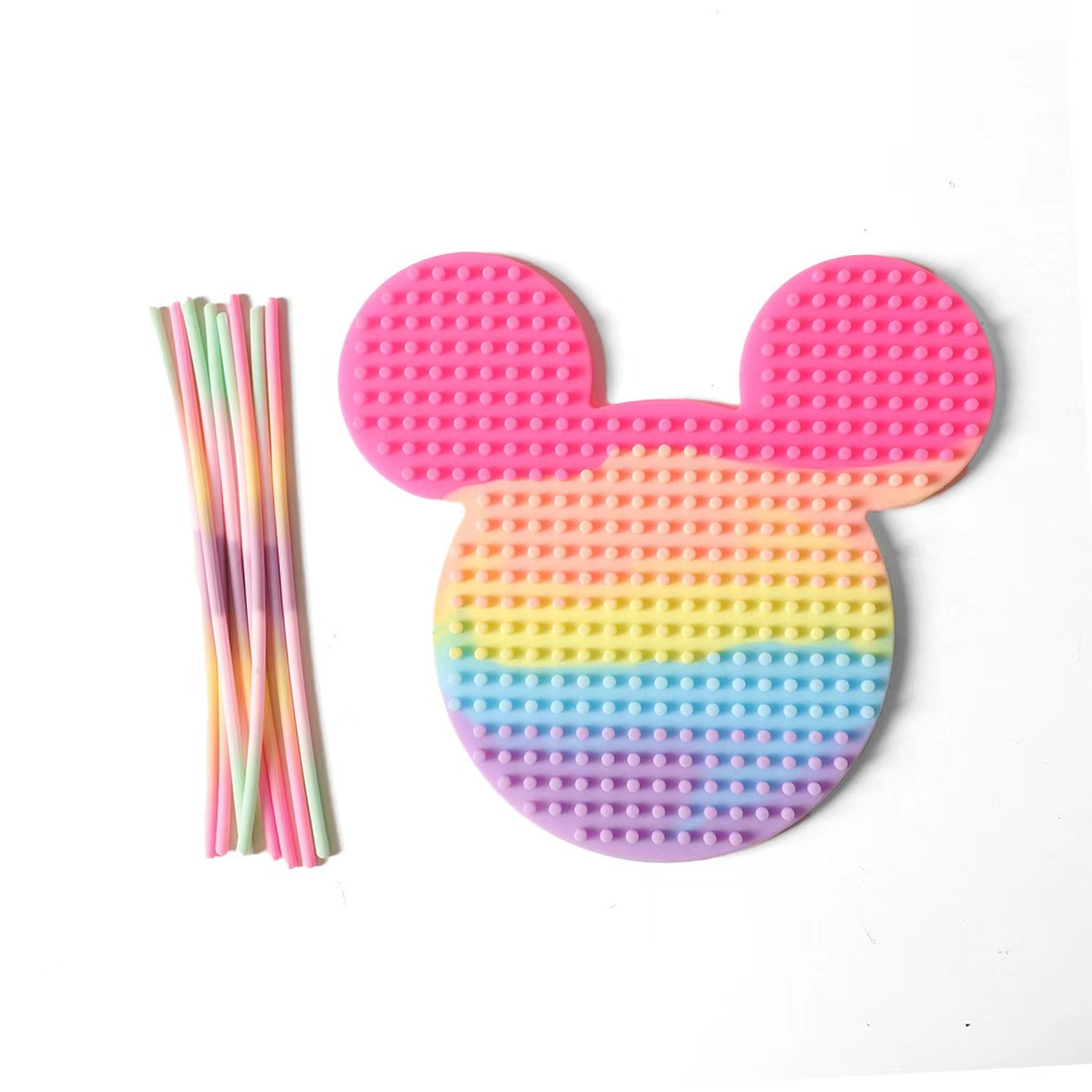 新款硅胶感官活动板益智玩具食品不含BPA工厂直发感统训练器材儿童早教启智详情18