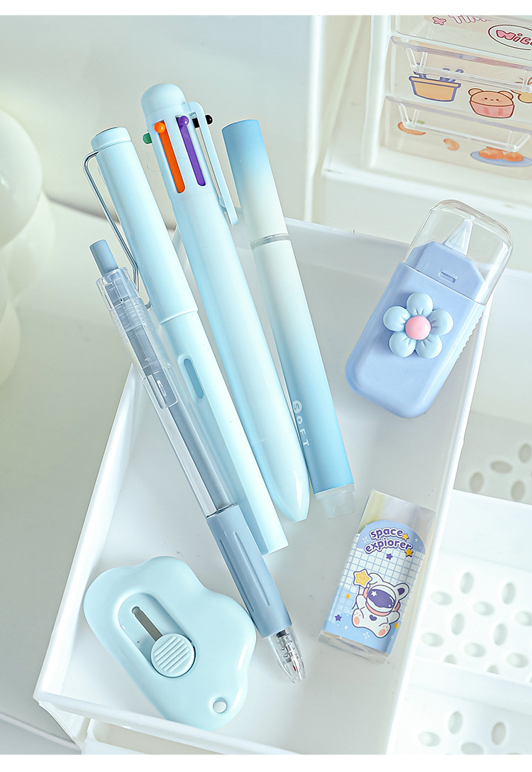 可爱文具套装7件套礼包高颜值学生开学毕业礼物学习文具伴手礼品详情5