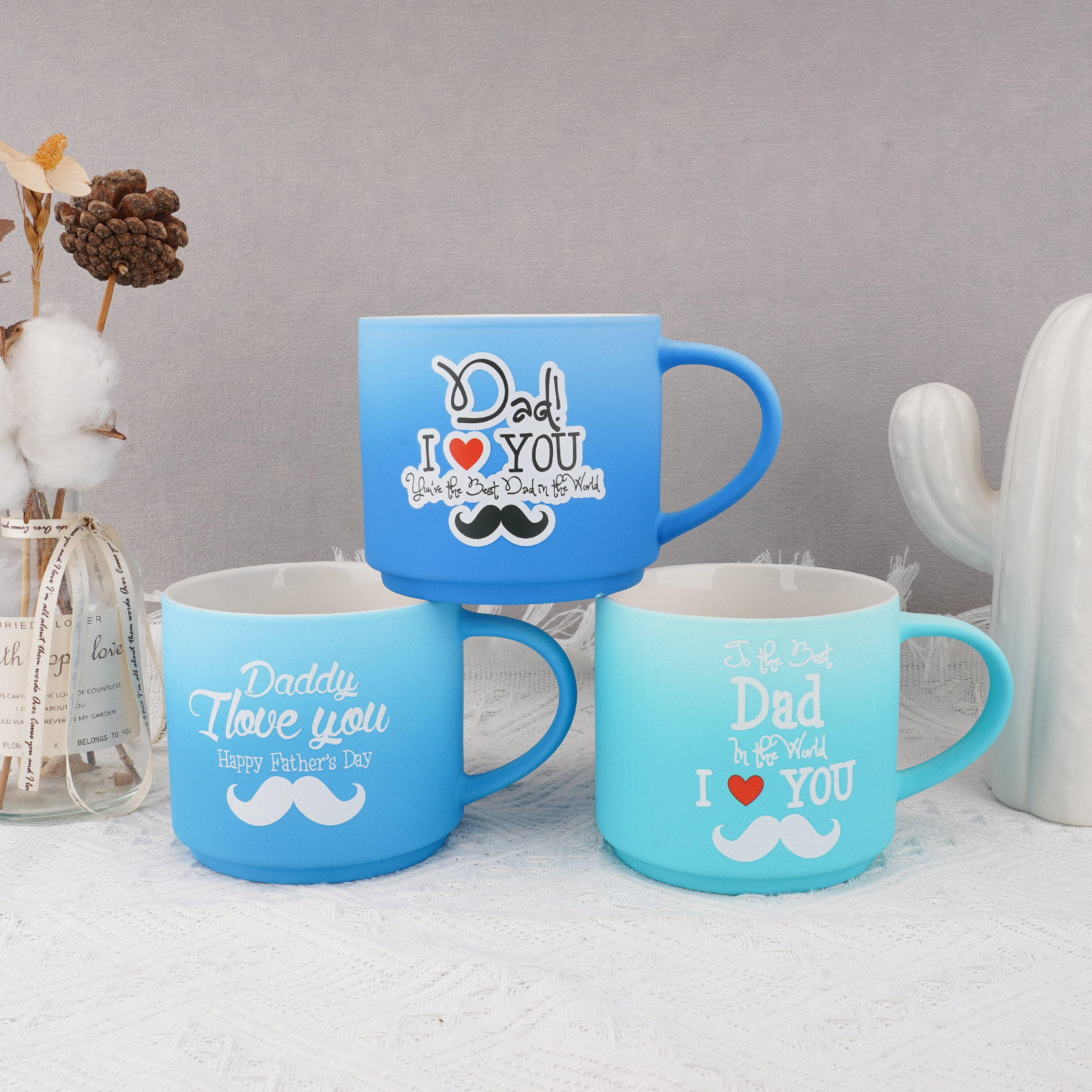 工厂批发手感漆陶瓷马克杯 糖果色橡胶漆陶瓷杯 荧光广告促销详情10