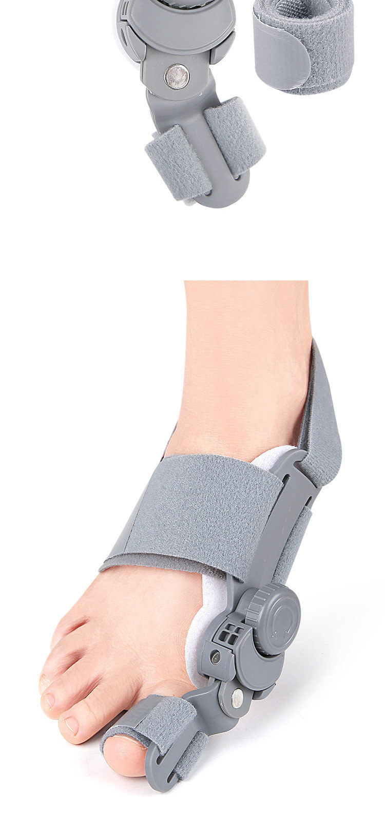Big toe valgus orthosis, big toe bone separator, day and night adjustable rotating buckle, big toe bone hallux valgus device pic 8