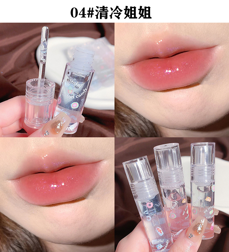 Capo Vini Cotton Candy Lip Oil moisturizes and hydrates the lips, protects them from dryness and cracking, and features a mirror-like, water-like, transparent glass that makes the lips plump pic 13