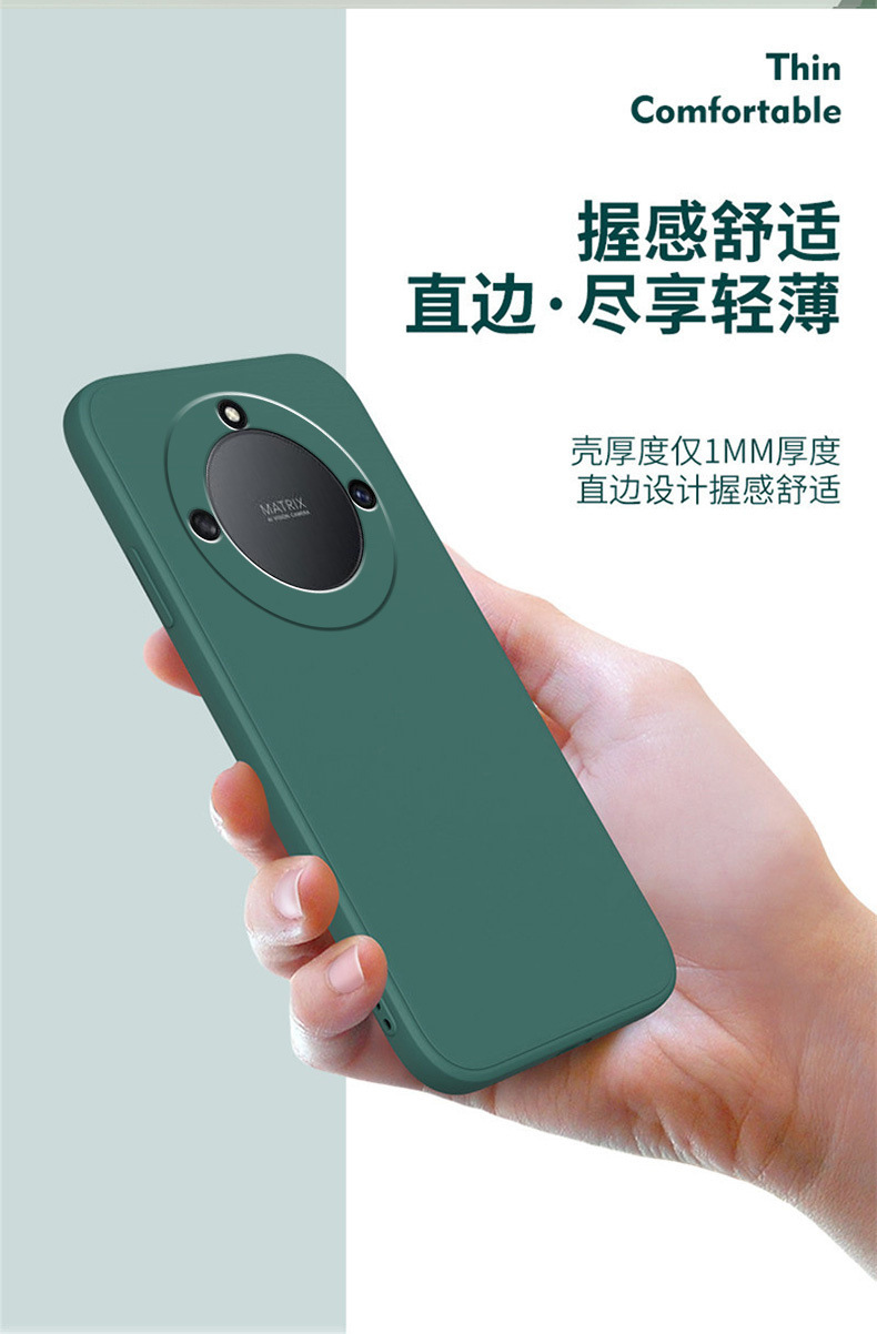 适用荣耀x60手机壳x50PRO新款x40I荣耀honorx40直边软壳X30/20/10详情9