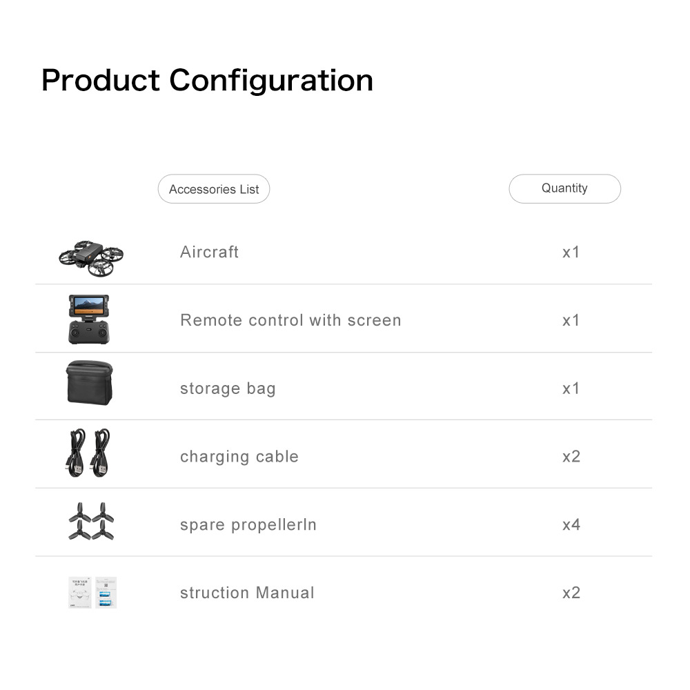 Cross-border M8 brushless drone with screen control, aerial photography, folding aircraft, optical flow dual camera remote control aircraft pic 50