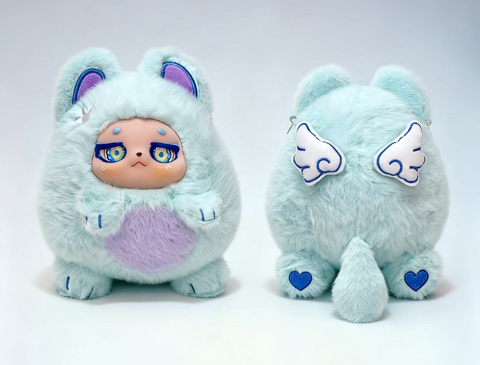 Customized blind box of seven colorful plush toys, trendy toys, water dolphin Lulu wholesale plush toys pic 8