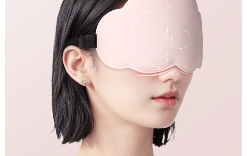 3D立体云朵睡眠眼罩双面冰丝遮光透气缓解眼疲劳不压眼午睡眼罩详情20