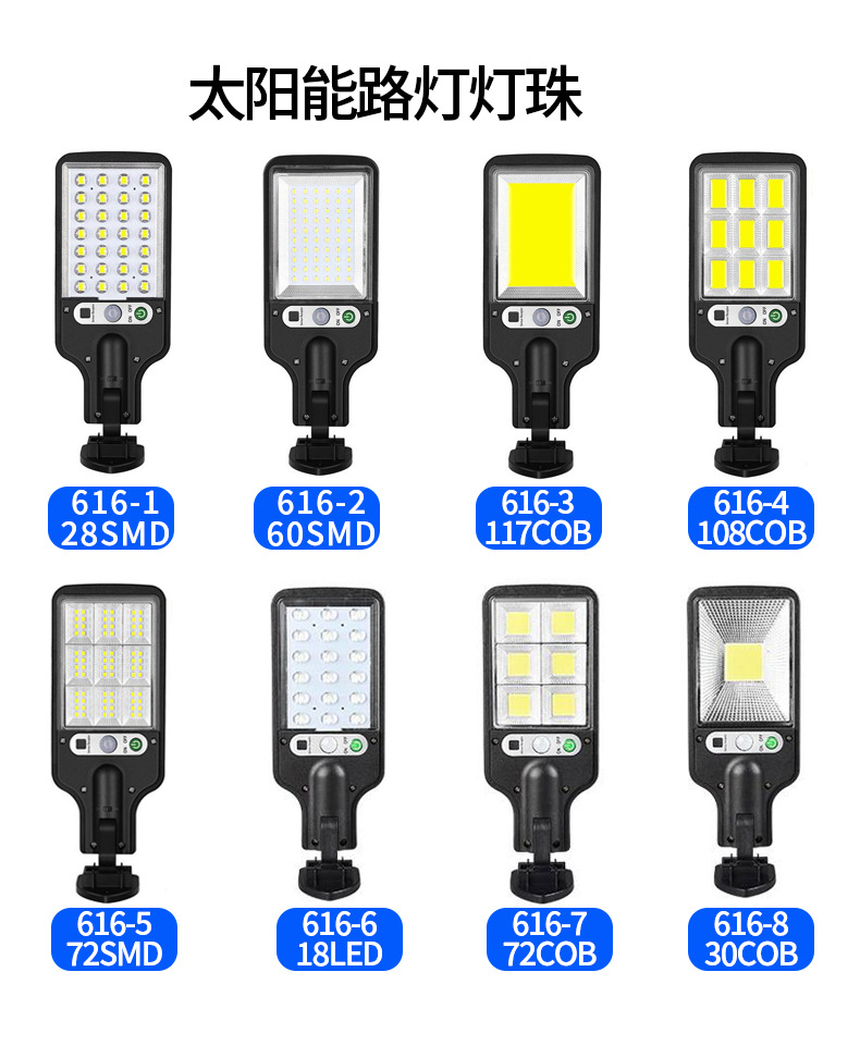 太阳能灯户外庭院灯人体感应灯壁灯一体化led家用太阳能路灯爆亮详情5