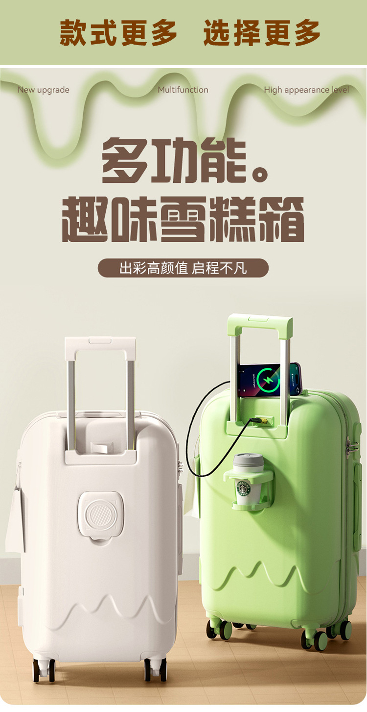 宽拉杆行李箱20寸旅行箱拉杆箱万向轮大容量结实耐用密码箱包24寸详情19