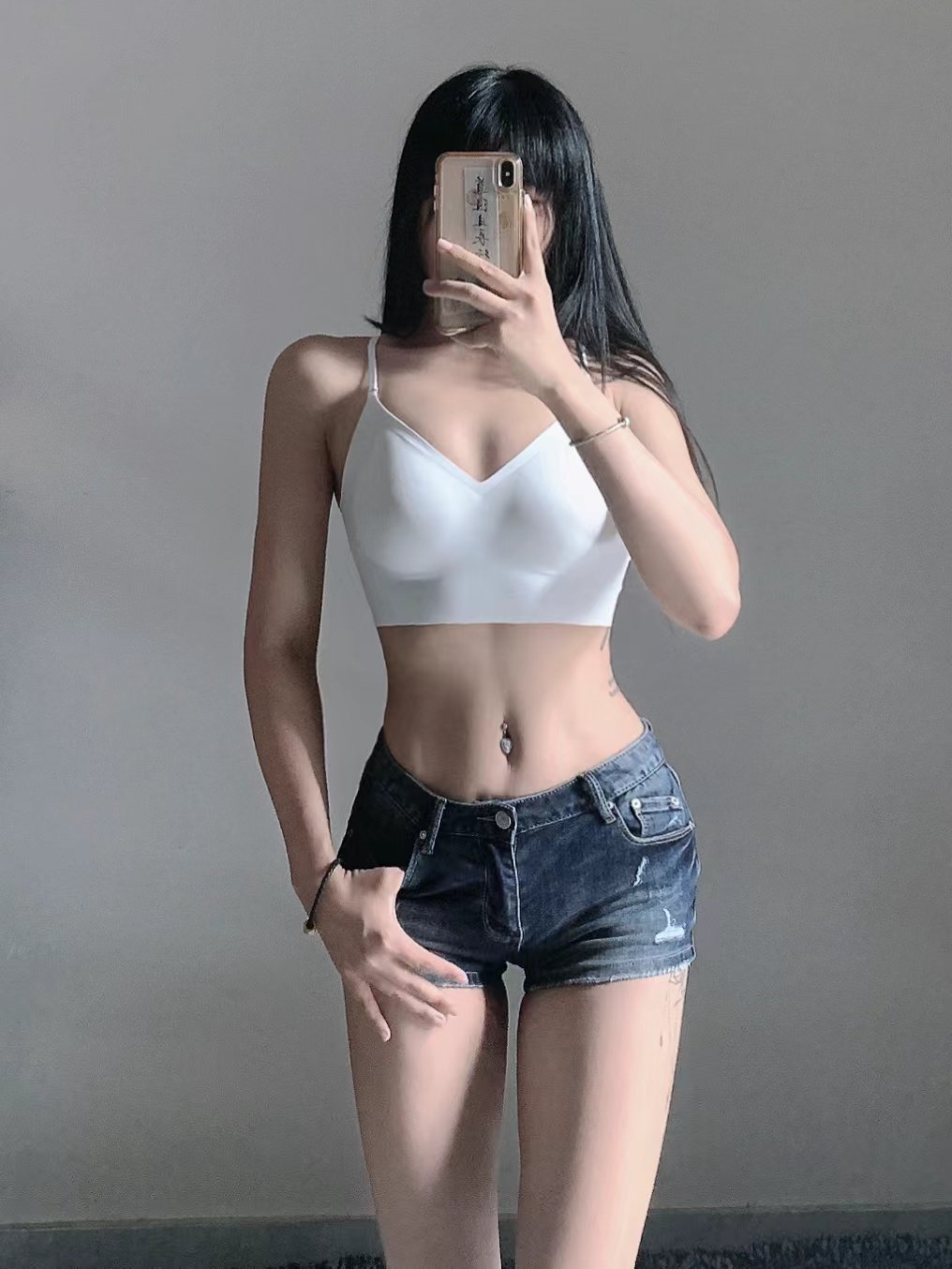 大露背外搭一片式性感不凸点隐形大胸显小文胸美背光面内衣详情12